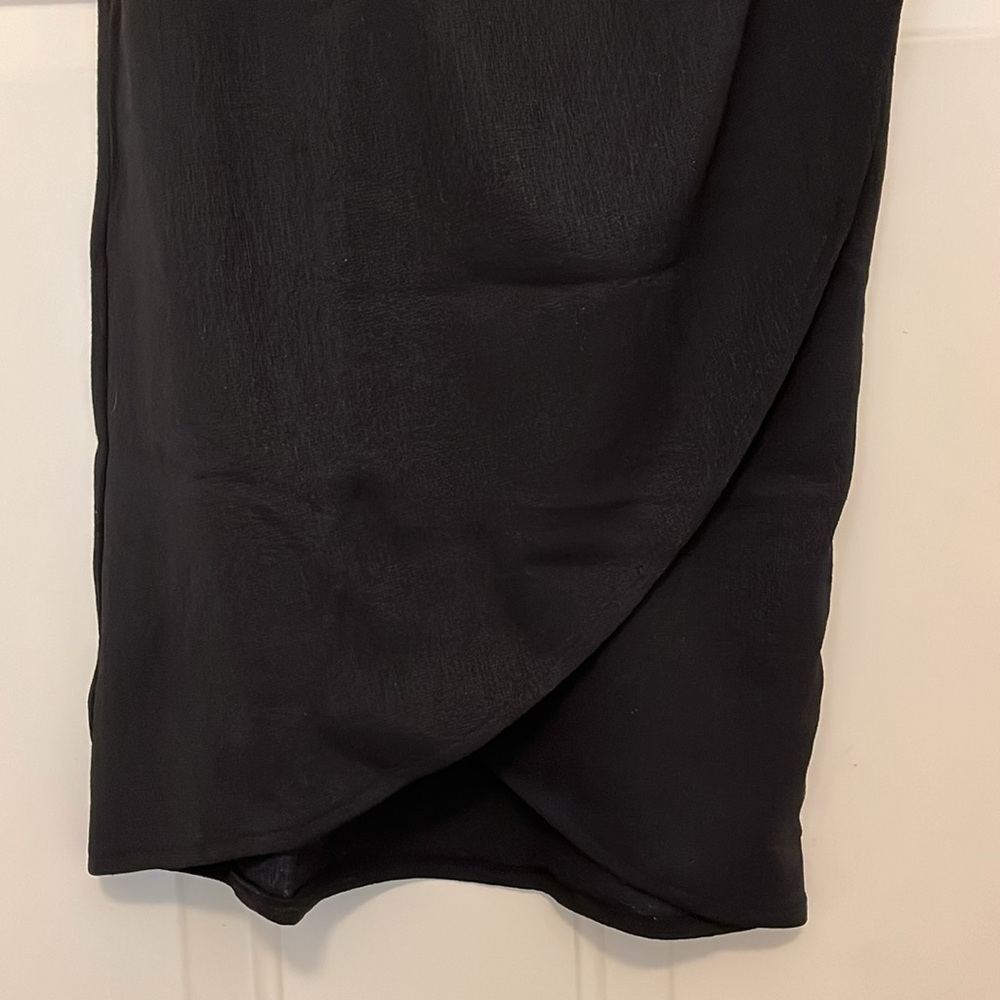 H&M Black Jersey Wrap Skirt/NWT/XS - Picture 12 of 13